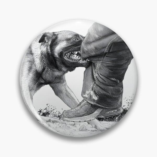 Item preview, Dog Bite designed and sold by Naux | Design & Illustration.