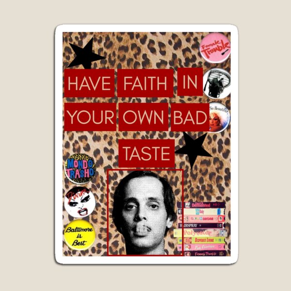 Item preview, John Waters Quote Print designed and sold by cinemean.