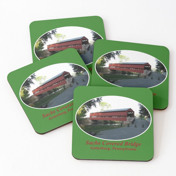 Item preview, Sachs Covered Bridge Gettysburg Pennsylvania designed and sold by gotucoveredart.