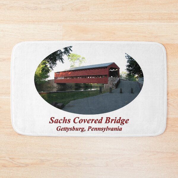 Item preview, Sachs Covered Bridge Gettysburg Pennsylvania designed and sold by gotucoveredart.