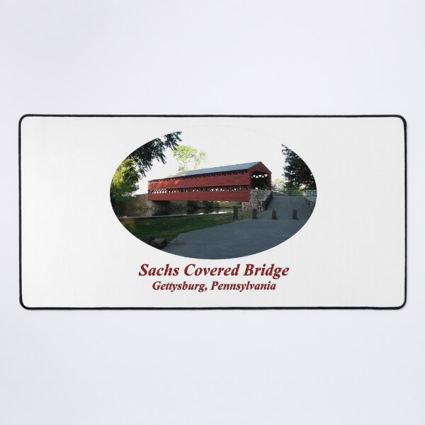 Item preview, Sachs Covered Bridge Gettysburg Pennsylvania designed and sold by gotucoveredart.