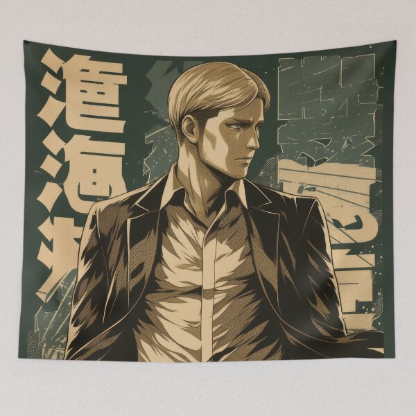 Item preview, Erwin Chad Level 9000 designed and sold by AnimeArsenalPrints.