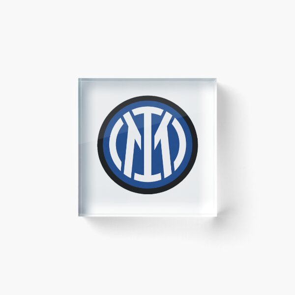 Item preview, Inter Milan Inspired Circular Crest – Classic Blue Football Emblem designed and sold by RAVisuals.
