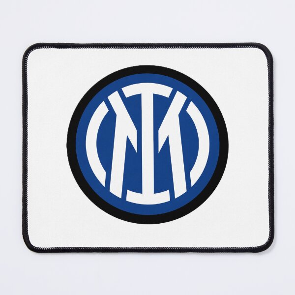 Item preview, Inter Milan Inspired Circular Crest – Classic Blue Football Emblem designed and sold by RAVisuals.