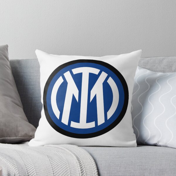 Item preview, Inter Milan Inspired Circular Crest – Classic Blue Football Emblem designed and sold by RAVisuals.