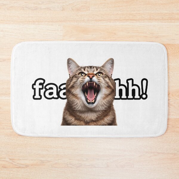 Item preview, Faaaahh ! Funny Cat Expression – Internet Meme Art designed and sold by MustXop.