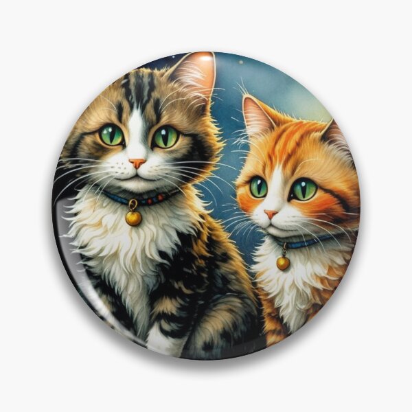 Item preview, Watercolor Kittens by the Window designed and sold by Beyond The Canvas.