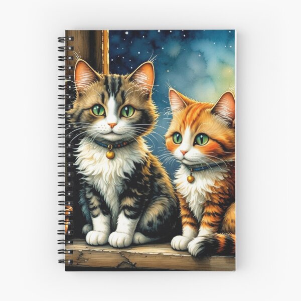 Item preview, Watercolor Kittens by the Window designed and sold by Beyond The Canvas.