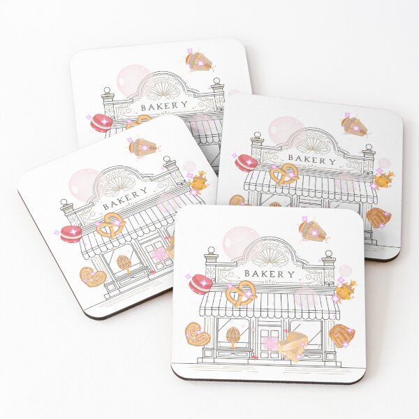 Item preview, Magical Bakery Illustration – Dreamy Cake Shop with Floating Desserts designed and sold by Sugar Wisdom .