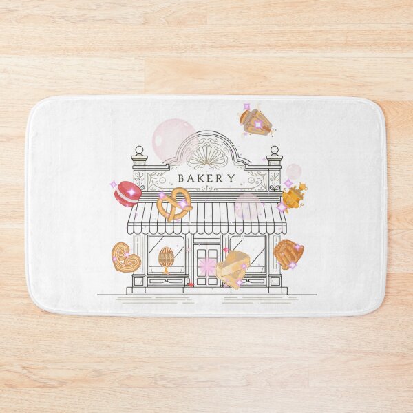 Item preview, Magical Bakery Illustration – Dreamy Cake Shop with Floating Desserts designed and sold by Sugar Wisdom .