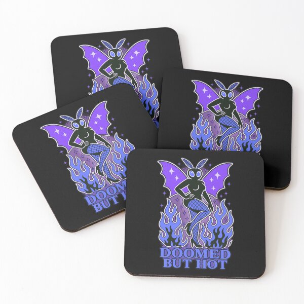 Item preview, Mothwoman Fan Club – Doomed But Hot Cryptid  designed and sold by Altered Array, LLC.