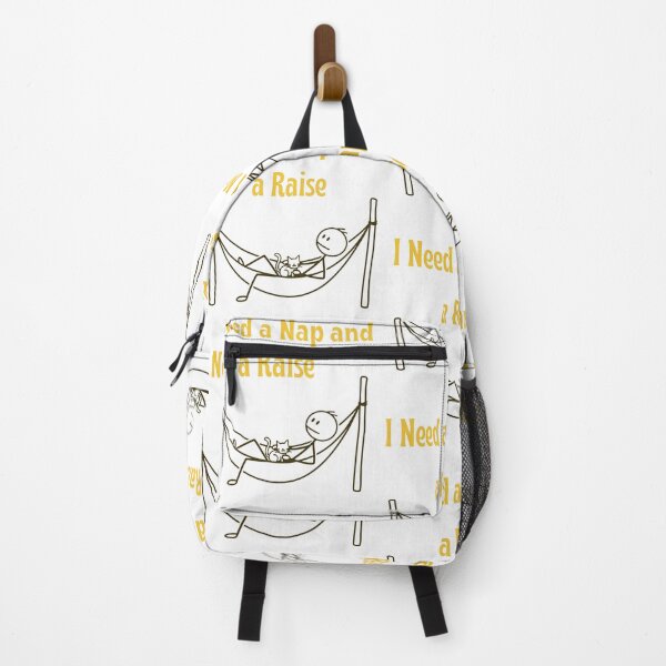 Item preview, I Need a Nap and a Raise – Funny Yellow Work Humor Quote designed and sold by GOTCHO1.