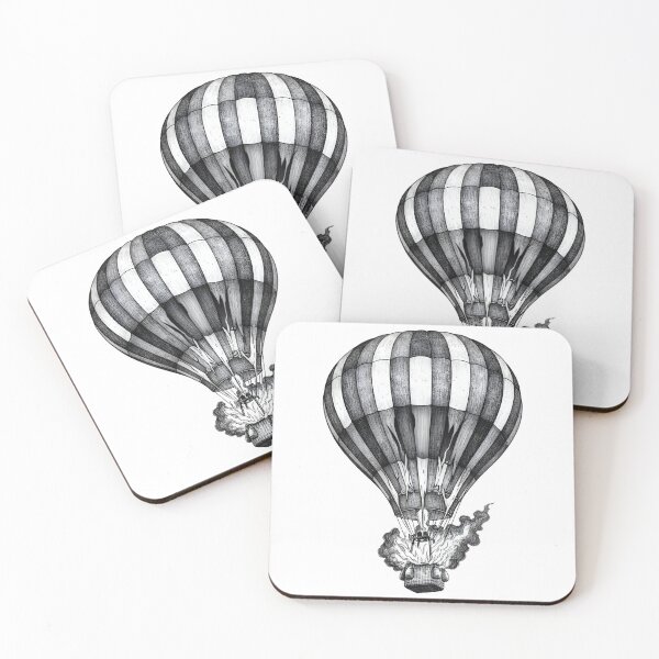 Item preview, Hot Air Balloon designed and sold by Naux | Design & Illustration.