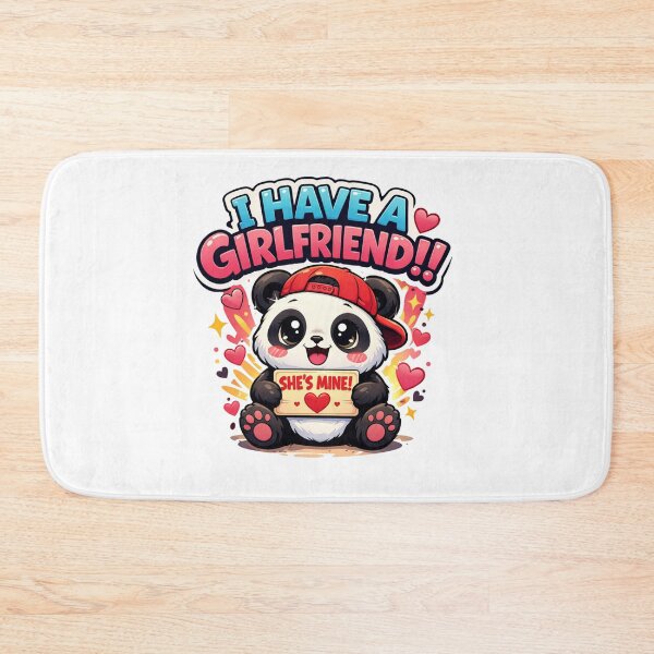 Item preview, I Have A Girlfriend Cute Panda She Is Mine Matching Couple Shirt designed and sold by TheSimpleTee007.