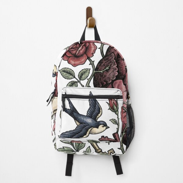 Item preview, Anatomical Romance in Color - Hand-Tinted Heart & Swallows designed and sold by DigitalGlade.