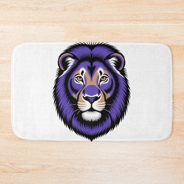 Item preview, Purple lion face artwork designed and sold by Knowvhere.