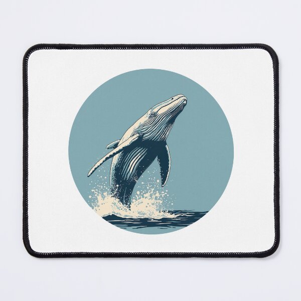 Item preview, Humpback Whale Breaching designed and sold by KitCatCards.