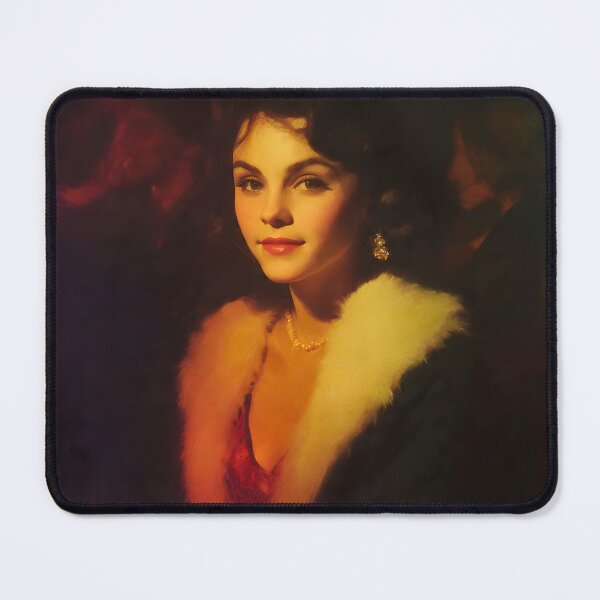 Item preview, Midnight Elegance: Early Portrait of Ginny Simms designed and sold by IslandIncident.
