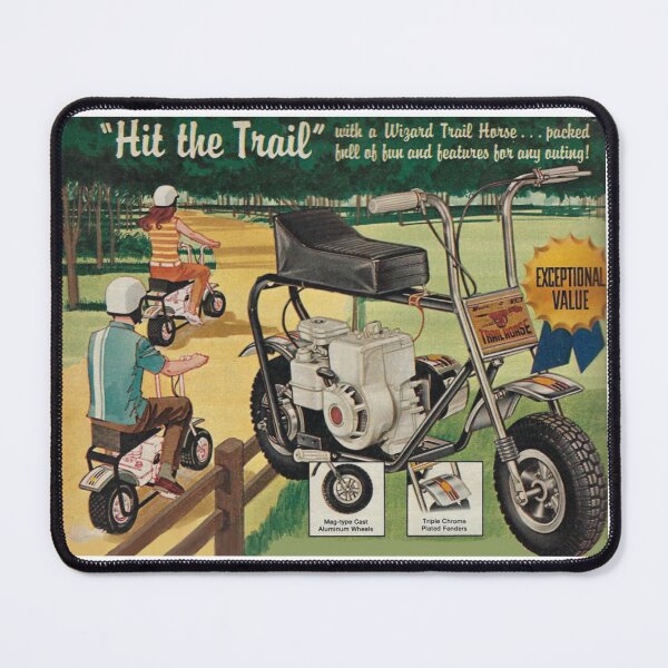 Item preview, Vintage Trail Horse Wizard SS300 Ad designed and sold by minibikemaniac.