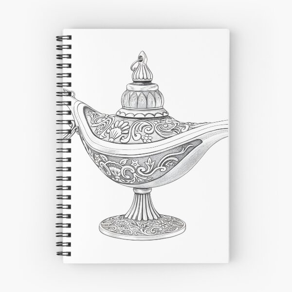 Item preview, Magic Lamp designed and sold by Naux | Design & Illustration.