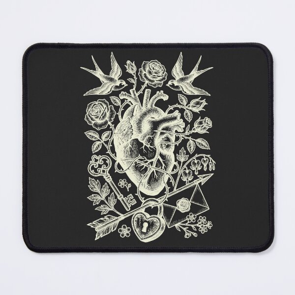 Item preview, Vintage Romantic Night - Cream on Dark Aesthetic designed and sold by DigitalGlade.