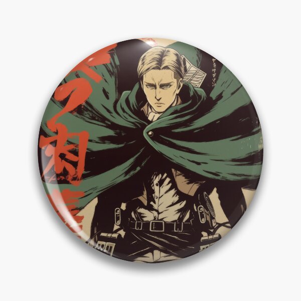 Item preview, Battle REady Erwin Smith designed and sold by AnimeArsenalPrints.