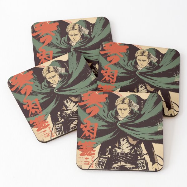 Item preview, Battle REady Erwin Smith designed and sold by AnimeArsenalPrints.