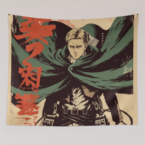 Item preview, Battle REady Erwin Smith designed and sold by AnimeArsenalPrints.