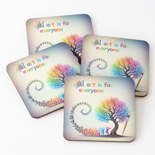Item preview, AI art is for everyone designed and sold by Busaab.