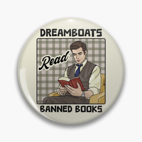 Item preview, Dreamboats Read Banned Books designed and sold by Unhinged Heather.