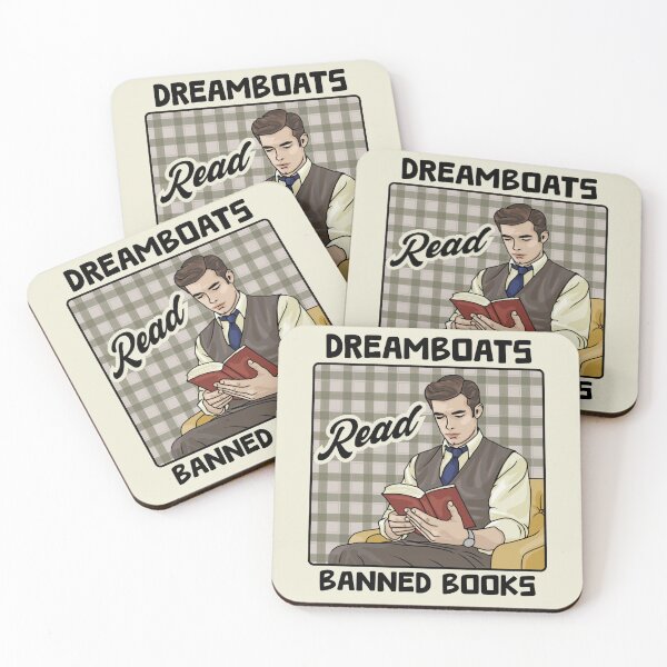 Item preview, Dreamboats Read Banned Books designed and sold by Unhinged Heather.