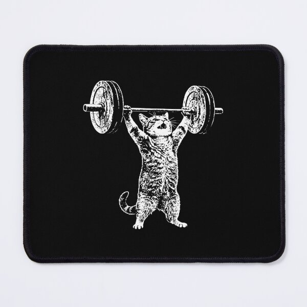 Item preview, Deadlift Cat Weightlifting Work Out Funny Gym Cat Deadlifter designed and sold by gunaone-design.