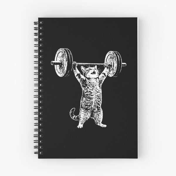 Item preview, Deadlift Cat Weightlifting Work Out Funny Gym Cat Deadlifter designed and sold by gunaone-design.
