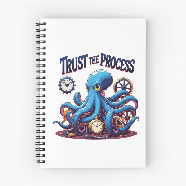 Item preview, Trust the Process motivation design designed and sold by SloganSauce.