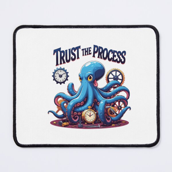 Item preview, Trust the Process motivation design designed and sold by SloganSauce.