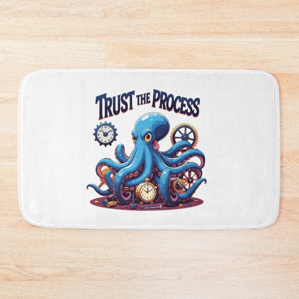 Item preview, Trust the Process motivation design designed and sold by SloganSauce.