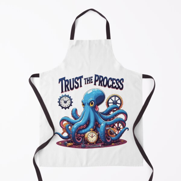Item preview, Trust the Process motivation design designed and sold by SloganSauce.