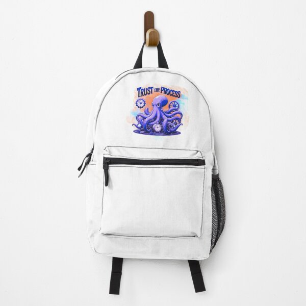 Item preview, Trust the Process cartoon illustration designed and sold by SloganSauce.