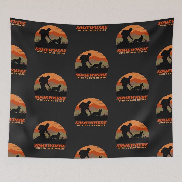 Item preview, Somewhere With My Blue Heeler Mens Dad Gift  designed and sold by Guarddogdrive.