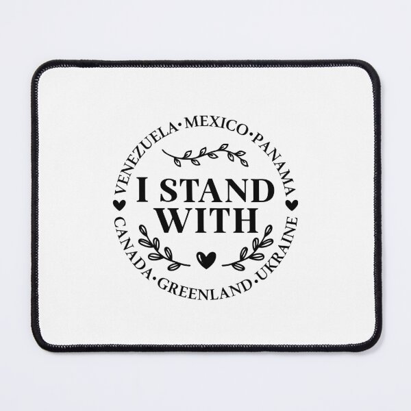 Item preview, I Stand With Venezuela Canada Greenland Mexico Panama Ukraine 2026 designed and sold by gunaone-design.