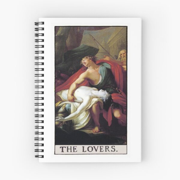 Item preview, Patroclus & Achilles “The Lovers” Tarot Card designed and sold by Taylor - Created.