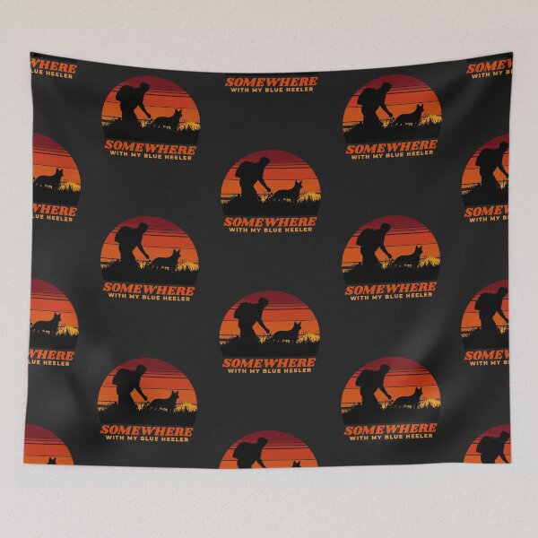 Item preview, Somewhere With My Blue Heeler Mens Dad Gift  designed and sold by Guarddogdrive.