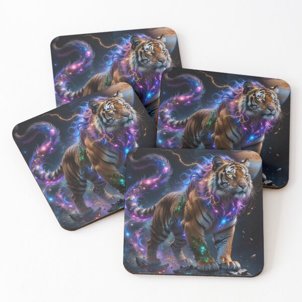 Item preview, Magnificent Cosmic Tiger Awesome designed and sold by YggdraFun.
