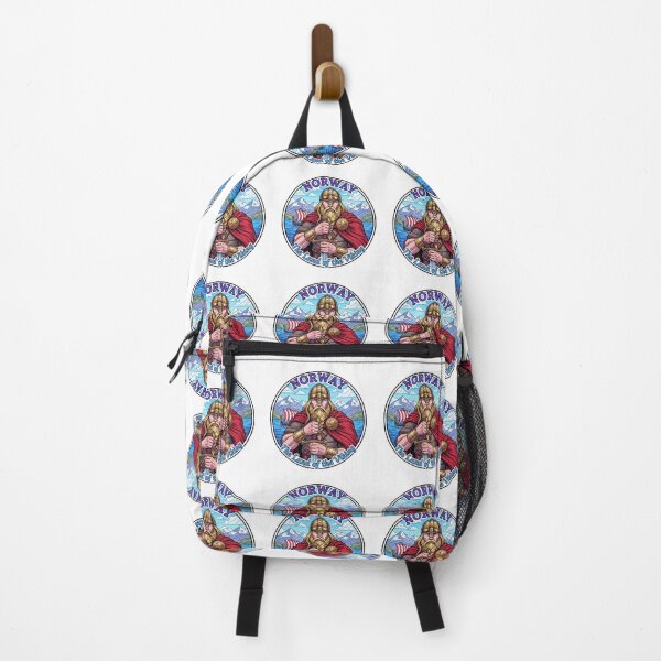 Item preview, Norway Land of the Viking Warrior Retro Travel designed and sold by TeeARTHY.