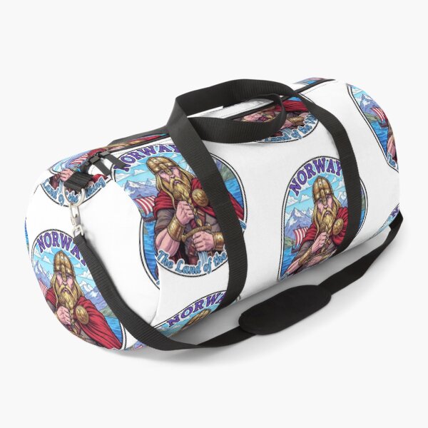 Item preview, Norway Land of the Viking Warrior Retro Travel designed and sold by TeeARTHY.