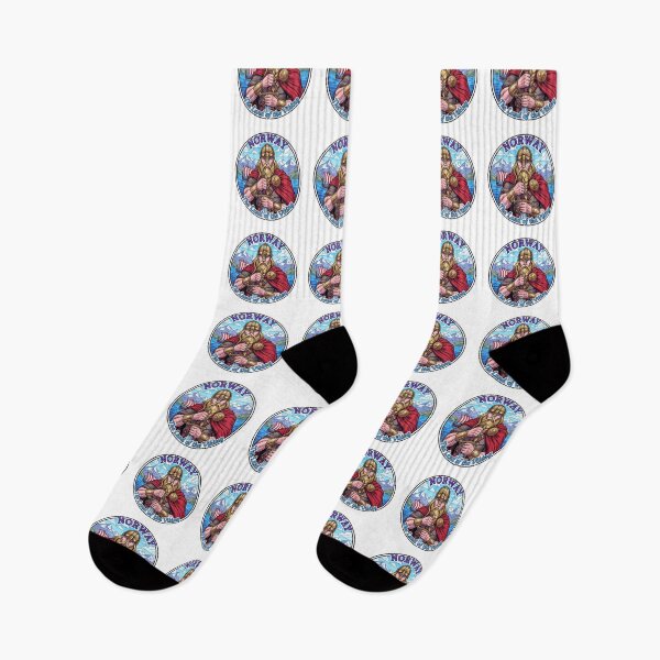 Item preview, Norway Land of the Viking Warrior Retro Travel designed and sold by TeeARTHY.