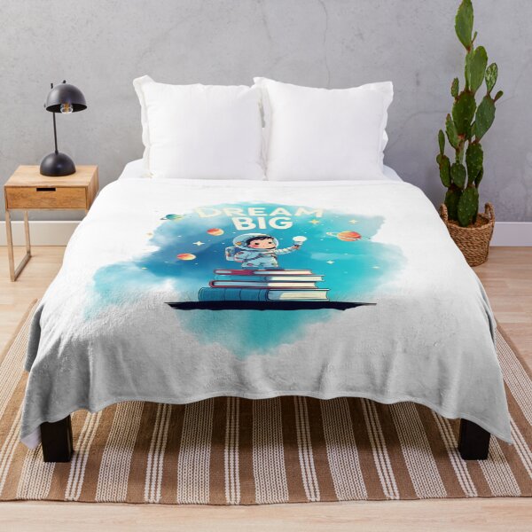Item preview, Dream Big space illustration designed and sold by SloganSauce.