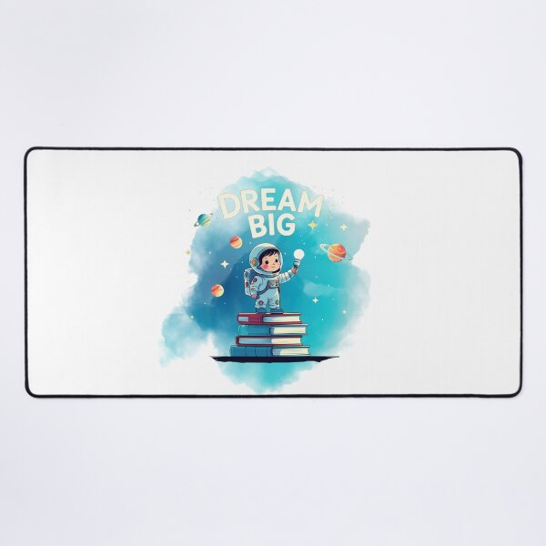 Item preview, Dream Big space illustration designed and sold by SloganSauce.