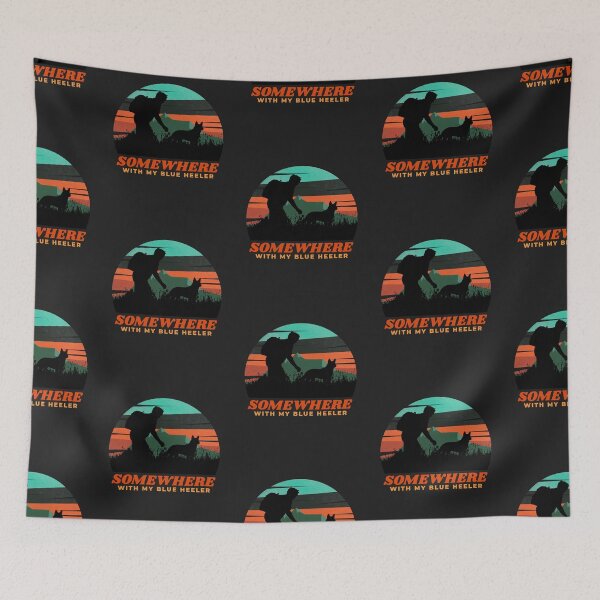 Item preview, Somewhere With My Blue Heeler Mens Dad Gift  designed and sold by Guarddogdrive.