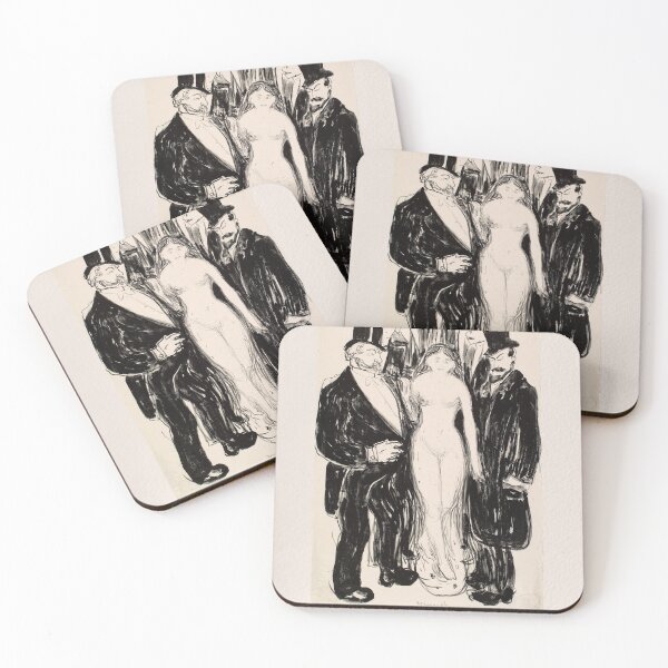 Item preview, Edvard Munch The Alley Expressionism designed and sold by LaFabricaArt.